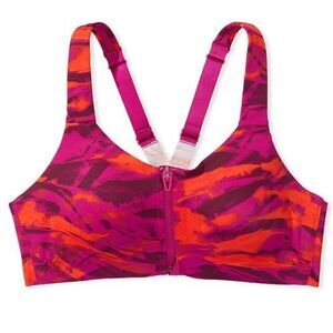 Victoria’s Secret knockout Maximum Support Front Close Sports Bra orange pink